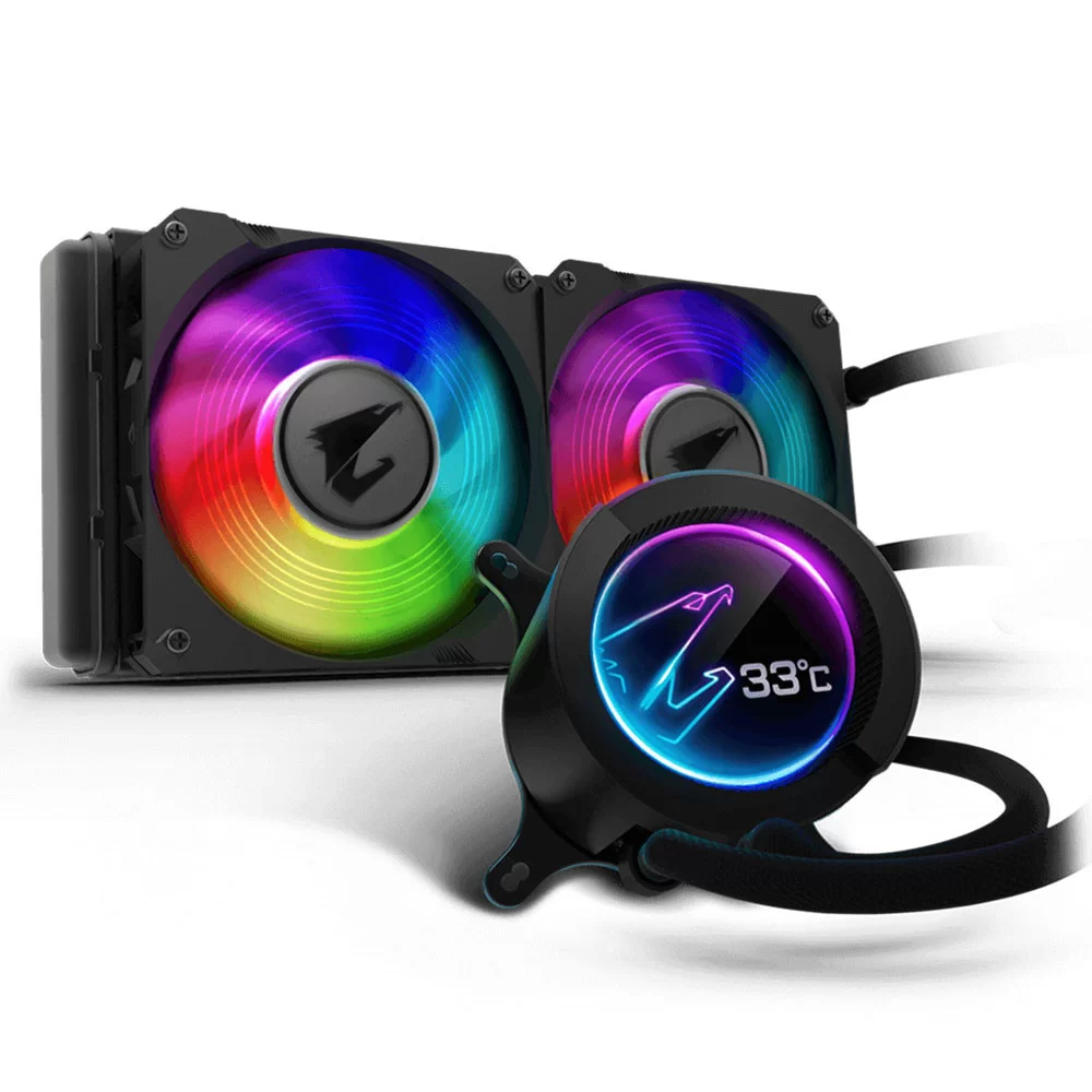 GIGABYTE AORUS LIQUID COOLER 280 RGB 280mm İşlemci Sıvı Soğutucu