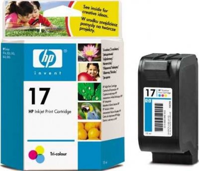 HP 17 Üç Renkli Kartuş C6625AE / C6625A
